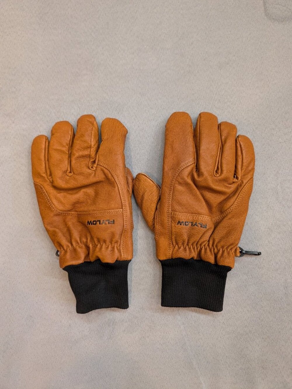 Flylow Leather Ski Gloves Size L